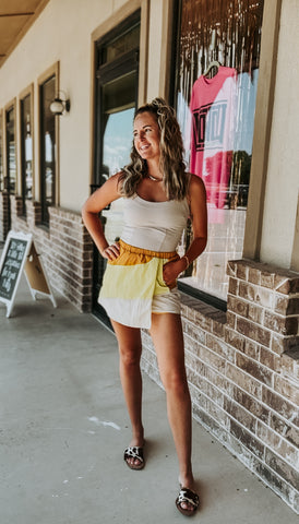 Mustard Skort
