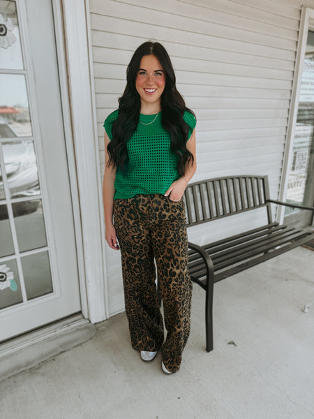 The “Holy” Top- Kelly Green