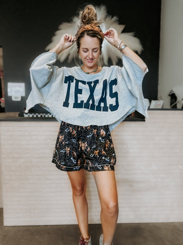 Medium Western Pajama Shorts
