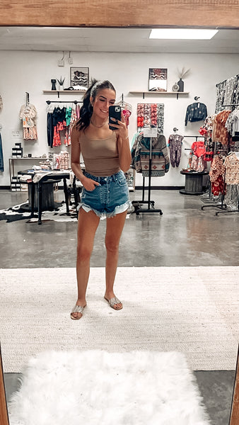 Denim Darlin’ Shorts