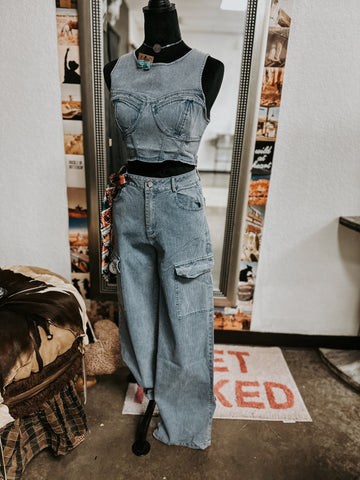 Denim Dan Set