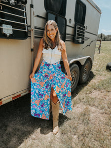 So Me Floral Skirt
