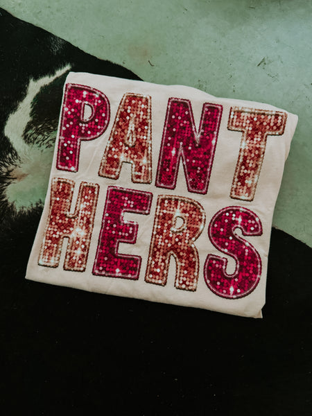 Pink Glitter Panthers