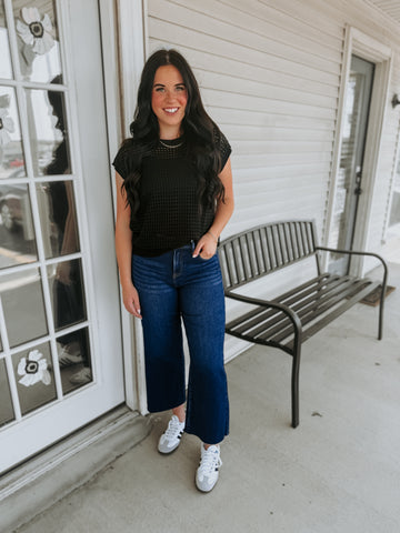 The “Holy” Top- Black