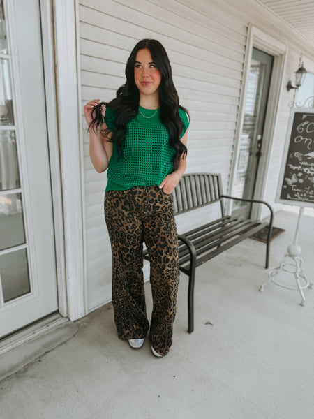 The “Holy” Top- Kelly Green