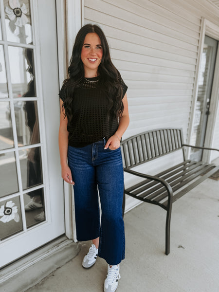 The “Holy” Top- Black