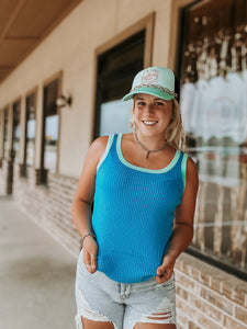 Blue Tank