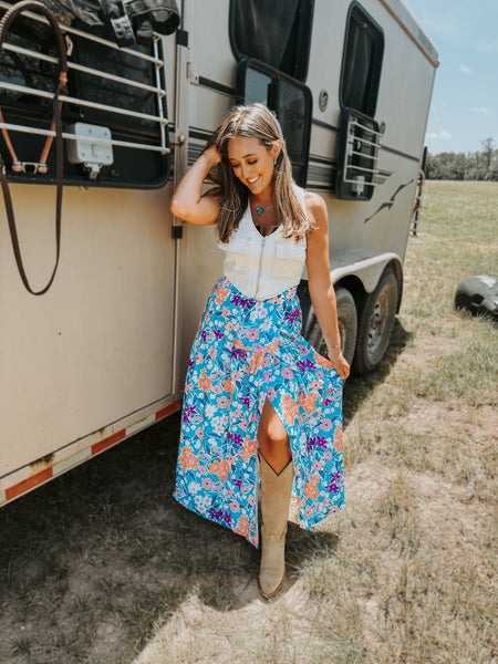 So Me Floral Skirt