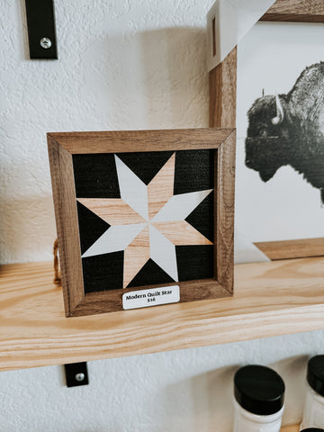 Modern Quilt Star