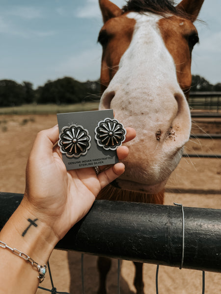 Sterling Silver Conchos